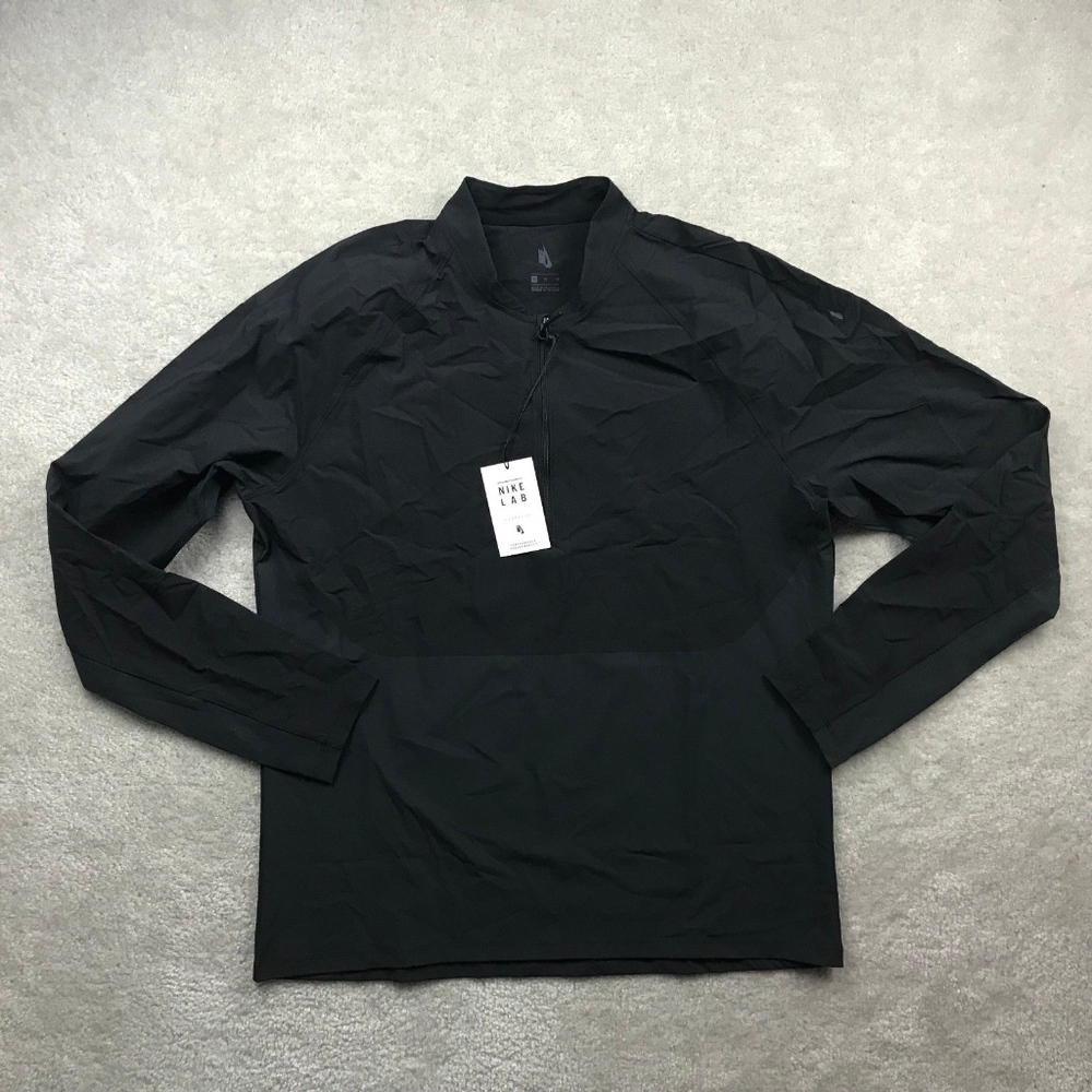 Nike NikeLab Essentials Black Long Sleeve Shirt